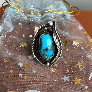 Gorgeous Turquoise Sterling Silver Ring
